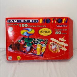 Snap Circuits Motion SCM-165 STEM Electronics Kit – New